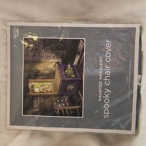 Vintage, Unique, Target, Halloween,  Skelleton, Jailed Character Chair Cover